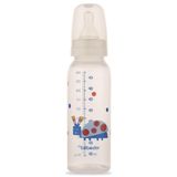 Bebedor Desenli PP Biberon 250ml, Mavi