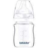 Bebedor Genis Agizli Isiya Dayanikli Cam Biberon 120 Ml