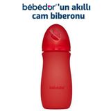 Bebedor Isıyla Renk Değiştiren Cam Biberon 260Ml (6Ay+)