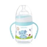 Bebedor Mavi 150 ml 0 Ay+ Geniş Ağız Kulplu Biberon