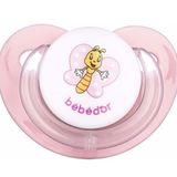 Bebedor No 1 0 - 6 Ay Pembe Silikon Damaklı Desenli Emzik