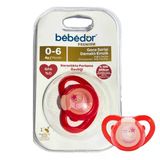 Bebedor Premium 181 Gece Serisi Karanlıkta Parlayan Damaklı Küçük Uç Emzik 0-6 Ay