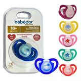 Bebedor Premium 183 Gece Serisi Karanlıkta Parlayan Damaklı Büyük Uç Emzik 18 Ay+