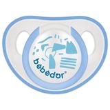 Bebedor Silikon Kiraz Uçlu Medikal Emzik +18 Ay Mavi 103