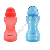 Bebedor Sportif 2'li Paket Mavi ve Fuşya 330 ml Pipetli Bardak