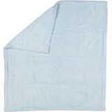 Bebegen Erkek Bebek Mavi Angora Peluş Battaniye 90X95 - 90 x 95 cm