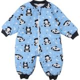 Bebegen Erkek Çocuk Mavi Panda Yıldız Desenli Uyku Tulumu 2.5 Tog - 1 Yaş