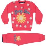 Bebegen Kız Çocuk Fuşya Daisy Love Papatya Baskılı 2'li Takım - 2 - 3 Yaş