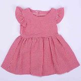 Bebegen Kız Çocuk Pembe Pitikare Gofre Fırfırlı Elbise - 3 Yaş