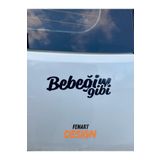 Bebeğim Gibi JDM Araba Motosiklet Cam Etiket Sticker 19x6 CM
