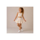 BEBEĞİME ÇORAP Alt Üst Takım Kız Çocuk Şortlu Tenis Eteği Crop Bluz