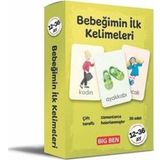 Bebeğimin İlk Kelimeleri Kartları 12 - 36 Ay 30 Adet
