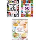 Bebeğimin İlk Zeka Kartları + İlk 50 Sözcük - Flash Cards + Bebeğimin Beslenme Kitabı - Sibel Güngör – 3’lü Bebek Gelişimi Seti