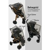 BEBEGOLD Özel Ölçü Xl Boy Bebek Arabası Yağmurluğu
