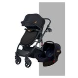 BEBEGOLD Truva Travel Sistem Bebek Arabası Full Black