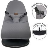Bebegold Üç Kademeli Sallanan Ana Kucağı, Anne Dizi, Hoppala Katlanabilir - Gri