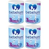 Bebehum 3 Numara Teneke Devam Sütü 9-12 Ay 400 Gr X 4 Adet
