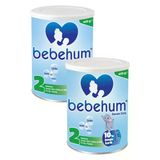 Bebehum Teneke 2 Devam Sütü 400 gr 6-9 Ay X2 Adet