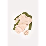 Bebek 2 Parça Uzun Kollu Body, %50 Modal Kumaş - %50 Organik Pamuk, Bebek Ve Yenidoğan Serisi - Csym11312