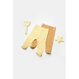 Bebek 2'Li Patikli Pantolon, %50 Bambu - %50 Organik Pamuk, Bebek Ve Yenidoğan Serisi - Csyb9028