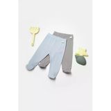 Bebek 2'Li Patikli Pantolon, %50 Bambu - %50 Organik Pamuk, Bebek Ve Yenidoğan Serisi - Csyb9029