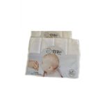 Bebek Ağız Mendili 100 Organik 4Lü Paket (Pembe)