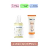 Bebek Bakım Kiti Güneş Kremi Ve Masaj Yağı 2'li Set