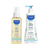 Bebek Bakım Masaj Yağı 100ml - Gentle Cleansing Gel Yenidoğan Şampuanı 500 Ml