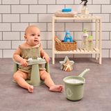 Bebek Banyo Oturağı ve Mama Sandaleyi - Vakum Taban Mama Oturağı,vakumlu Be - Yeşil