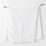 BEBEK BATTANİYE BLANKET 105x120 LOVE FAMILY MUSLIN