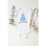 Bebek Beyaz Armut Uzun Kollu Çıtçıtlı Body 5522jka, 9 Ay