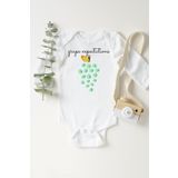 Bebek Beyaz Üzüm Uzun Kollu Çıtçıtlı Body 5522yua, 9 Ay
