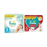 Bebek Bezi Premium Care 5 Beden 108 Adet Junior Aylık Fırsat Paketi & Külot Bebek Bezi 5 Numara 56'lı 12-17 kg Fırsat Paketi - 0 - 1 Ay