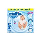 Bebek Bezi Ultra Fırsat Paketi Midi 3 No 108 Li