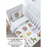 Bebek Boy Lastikli Çarşaf Seti - Cartoon Serisi - Toy Story Patchwork