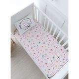 Bebek Boy Lastikli Çarşaf Seti - For Baby Serisi - Kelebekli Çember