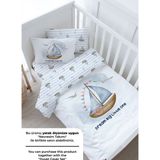 Bebek Boy Lastikli Çarşaf Seti - For Baby Serisi - Little Sailor
