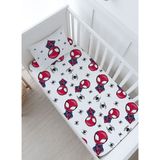 Bebek Boy Lastikli Çarşaf Seti - For Baby Serisi - Örümcek Adam