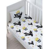 Bebek Boy Lastikli Çarşaf Seti - For Baby Serisi - Sarı - Lacivert