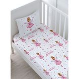 Bebek Boy Lastikli Çarşaf Seti - For Baby Serisi - Suluboya Aslan