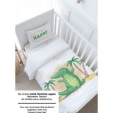 Bebek Boy Lastikli Çarşaf Seti - Pure Baby Serisi - Salopetli Ayıcık