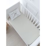 Bebek Boy Lastikli Çarşaf Seti - Royal Series - Welcome Baby Stork