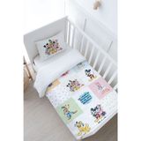 Bebek Boy Nevresim Takımı (100x150) - Cartoon Serisi - Minik Fare ve Tüm Dostları Patchwork