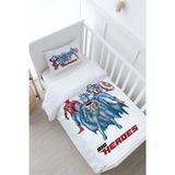 Bebek Boy Nevresim Takımı (100x150) - Cartoon Serisi - Super Heroes