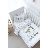 Bebek Boy Nevresim Takımı (100x150) - For Baby Serisi - Atkılı Kutup Ayısı