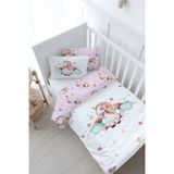 Bebek Boy Nevresim Takımı (100x150) - For Baby Serisi - Gökkuşaklı Unicorn