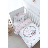 Bebek Boy Nevresim Takımı (100x150) - For Baby Serisi - Kelebekli Çember