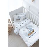 Bebek Boy Nevresim Takımı (100x150) - For Baby Serisi - Little Sailor