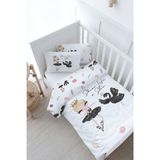 Bebek Boy Nevresim Takımı (100x150) - For Baby Serisi - Siyah Tütülü Balerin ve Kuğu
