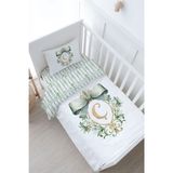 Bebek Boy Nevresim Takımı (100x150) - Green Royal Series - Ç Harfi